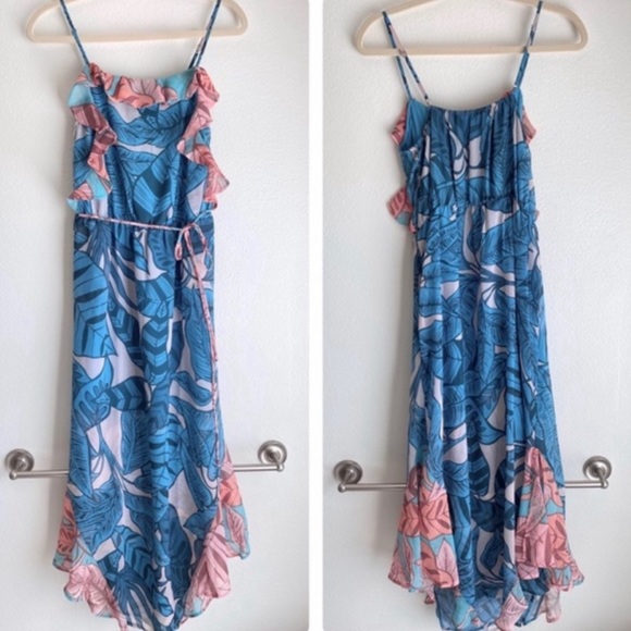 Farm Rio Ruffled Botanical Maxi Dress - Picture 5 of 5